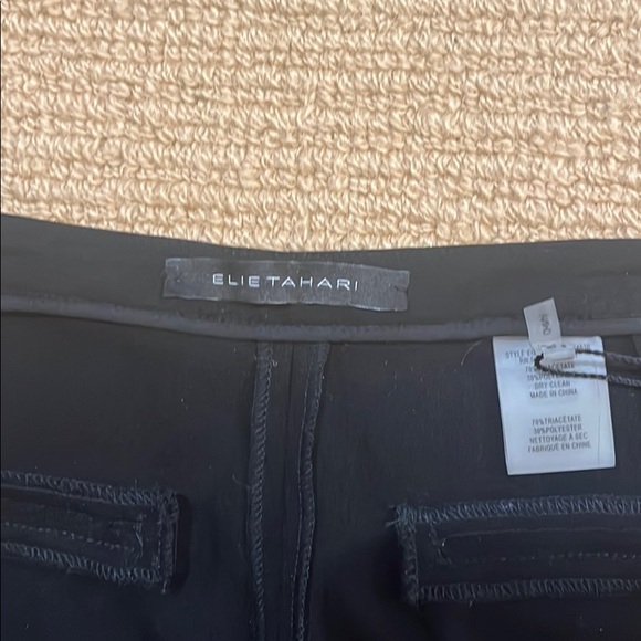New with tags Ellie Tahari black pants - Picture 3 of 3